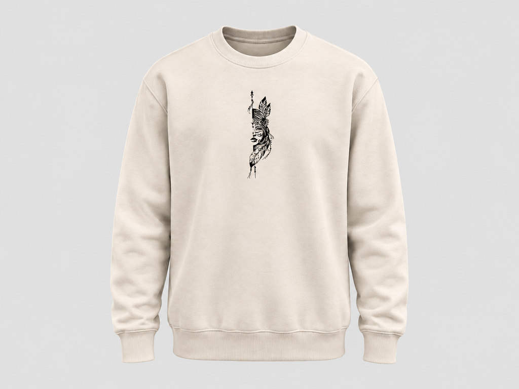 Boho Feather Girl Sweatshirt