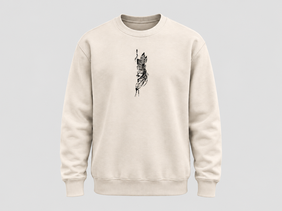 Boho Feather Girl Sweatshirt