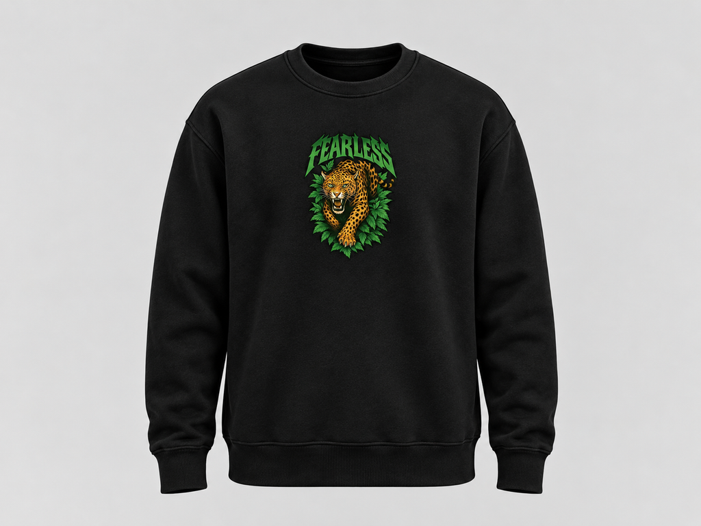 Fearless Leopard Sweatshirt