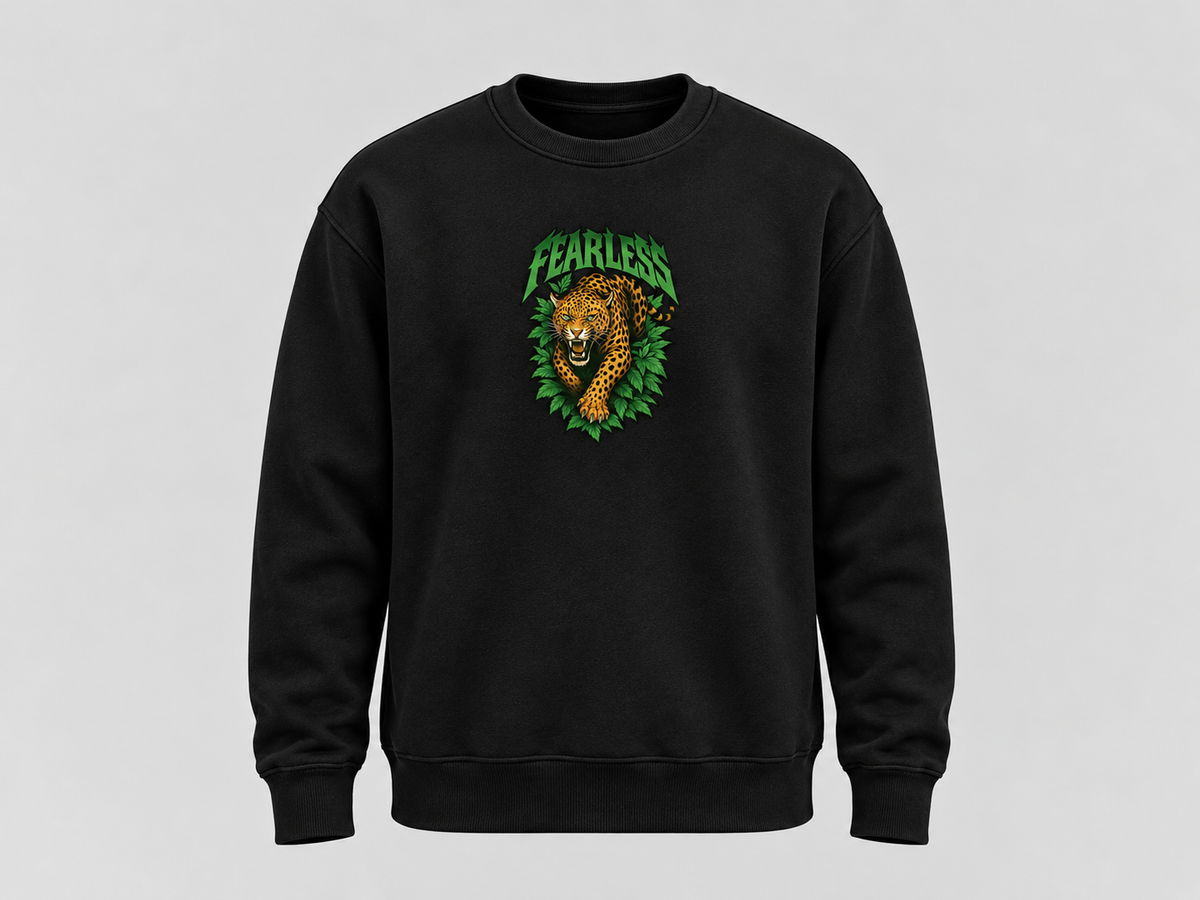 Fearless Leopard Sweatshirt