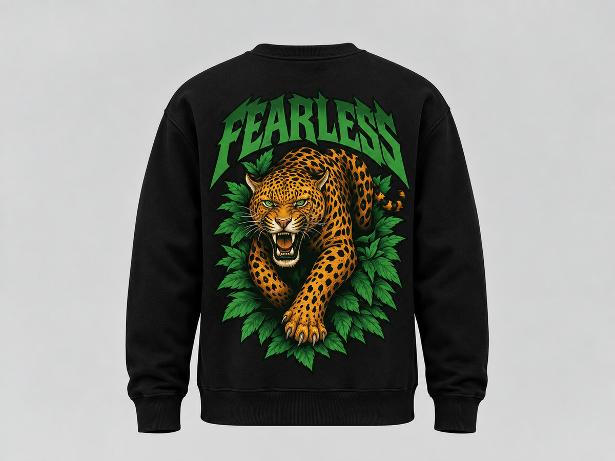 Fearless Leopard Sweatshirt
