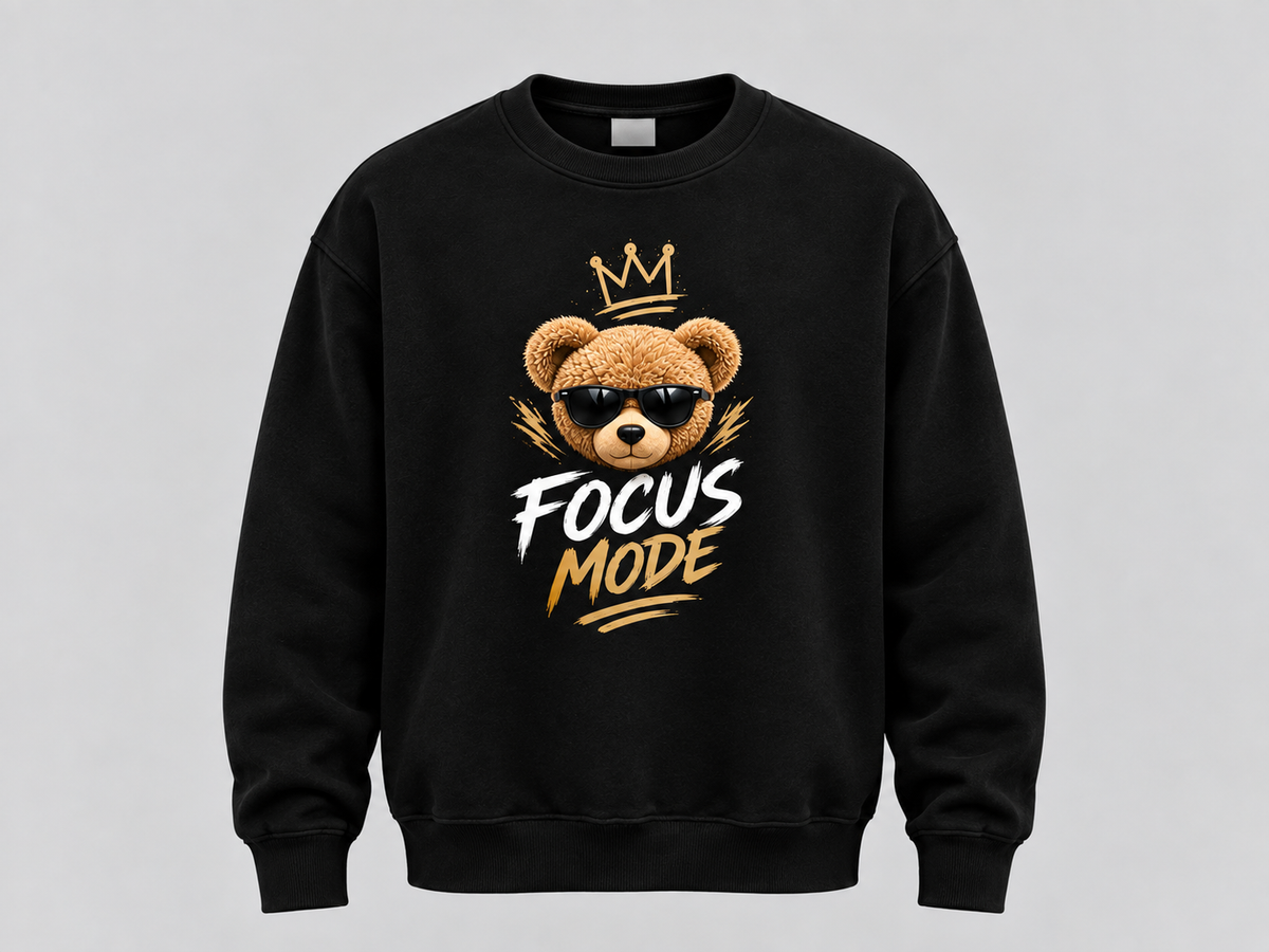 Focus Mode Bear Sweatshirt