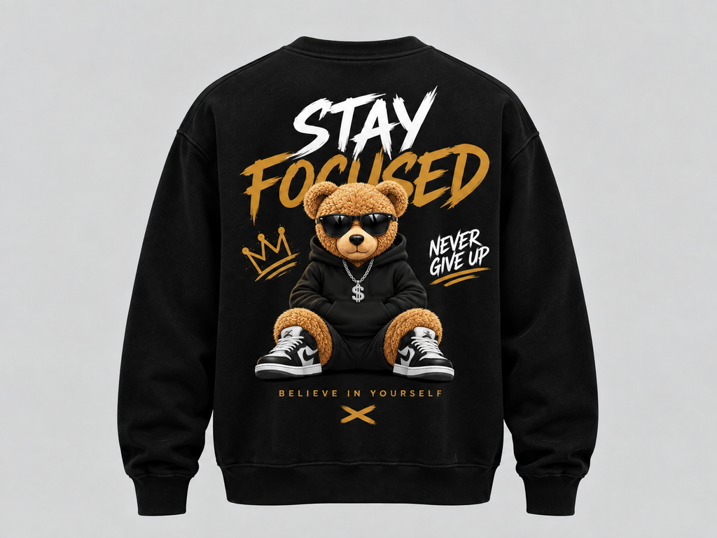 Focus Mode Bear Sweatshirt