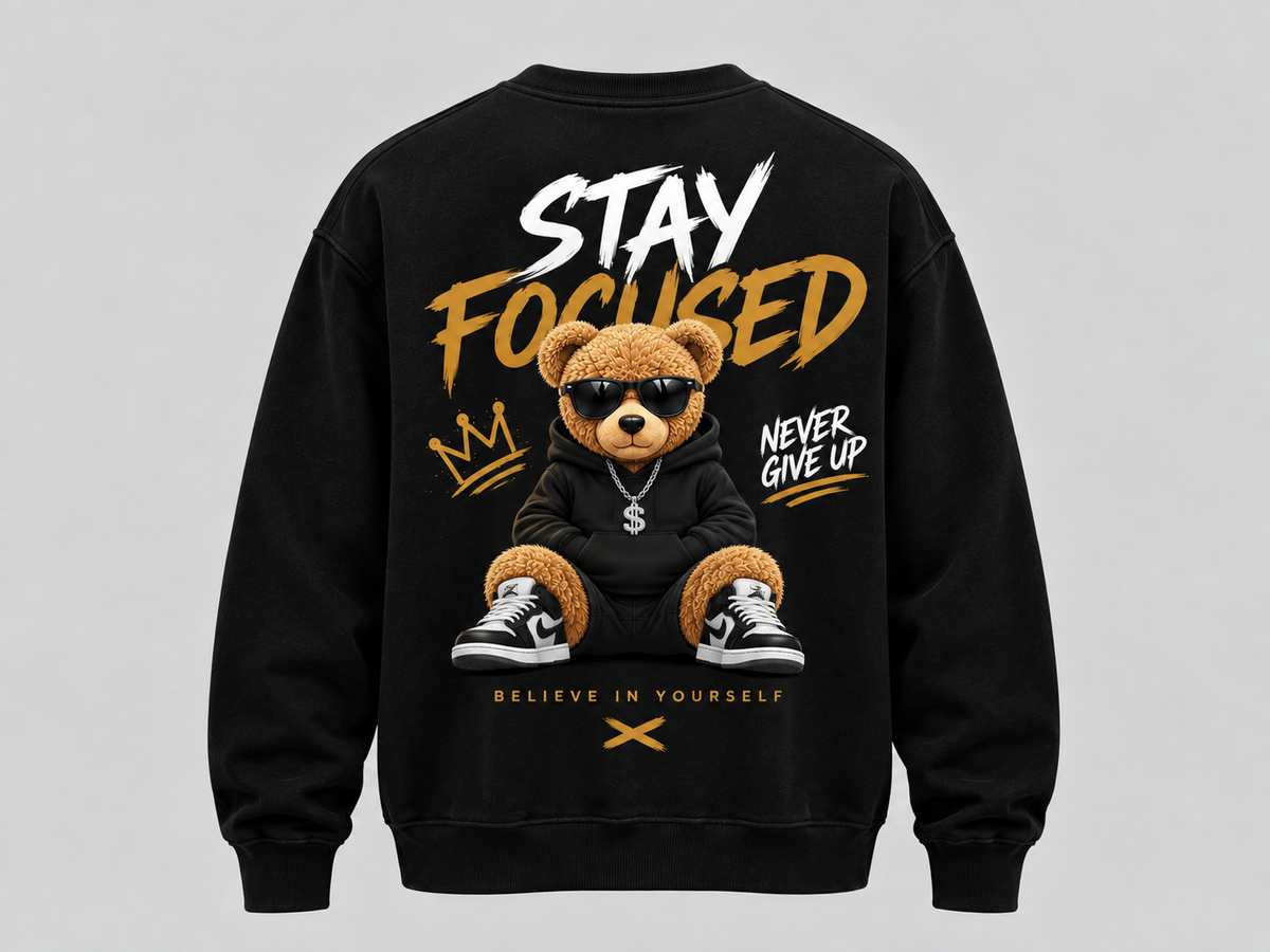 Focus Mode Bear Sweatshirt