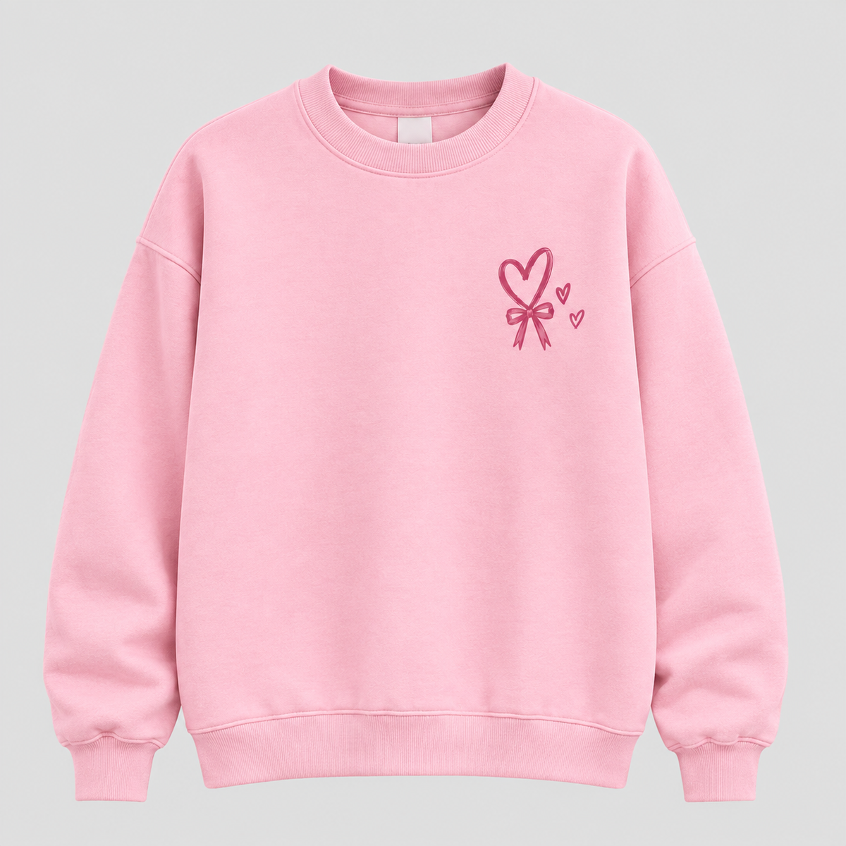 Heart Bow Sweatshirt