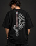 Ornamental Guitar Oversized Tee
