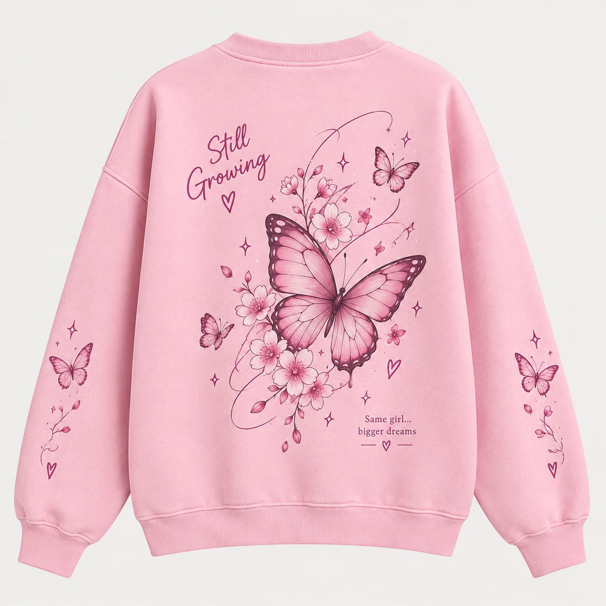 Still Growing Butterfly Sweatshirt